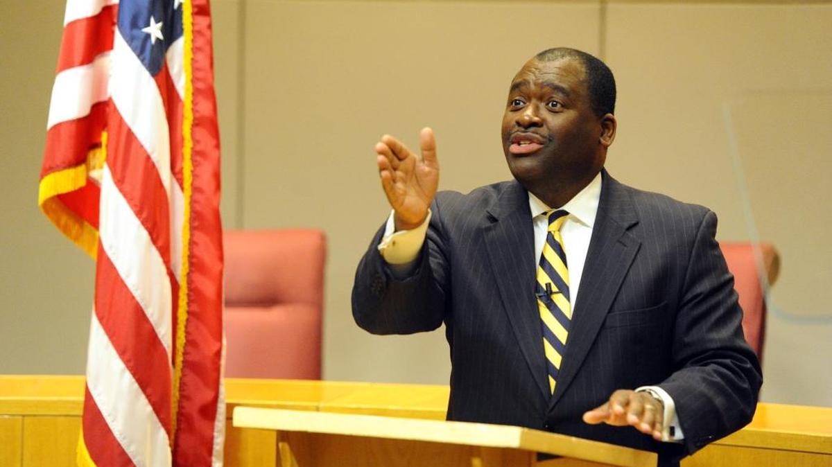 Mecklenburg County commissioners Chair Trevor Fuller