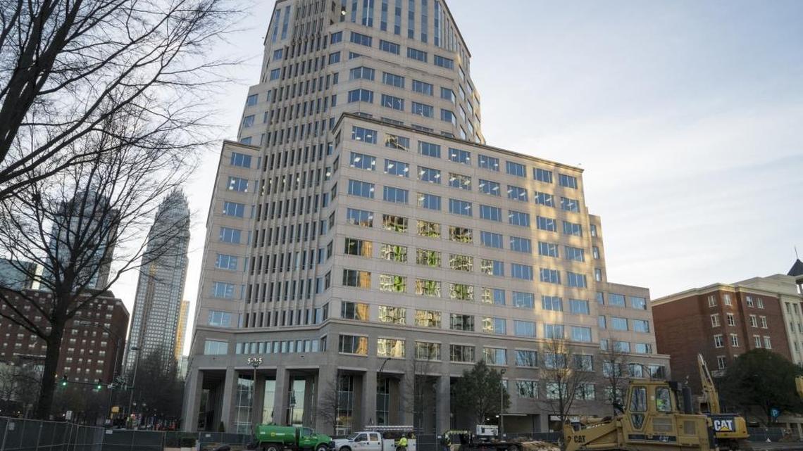 The tower at 525 N. Tryon Street.