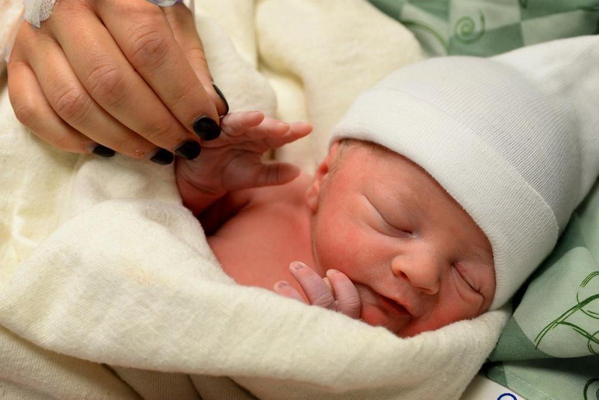 Just after 4 p.m., Wess and Lacey Cope welcomed their fourth son, Finn Sullivan Cope, into the world at Novant Health Presbyterian Medical Center.