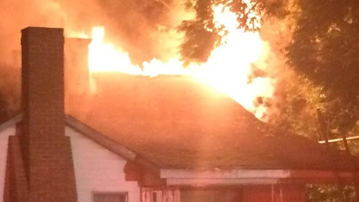 An early morning fire Wednesday displaced a family of six from their home on Darby Avenue, between Brookshire Boulevard and Rozzelles Ferry Road.