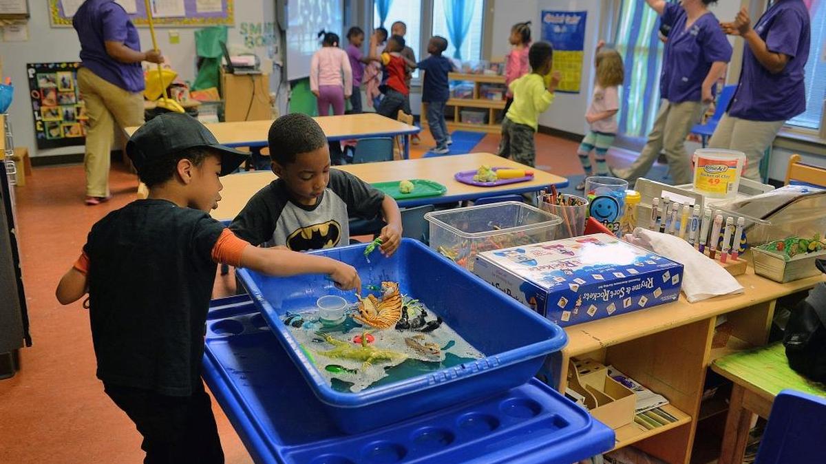 Thompson runs a variety of programs for children in the Charlotte area.