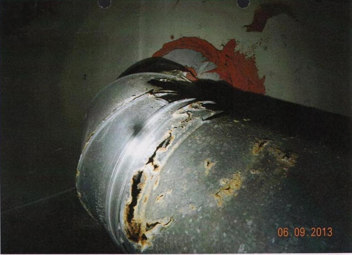 A corroded vent pipe allowed carbon monoxide to leak into a hotel room, killing three guests at the Boone Best Western in 2013.