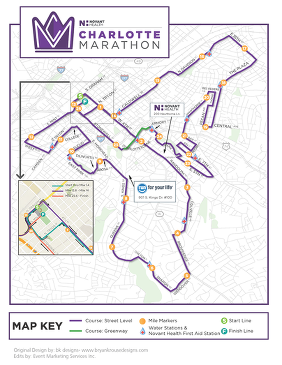 Marathon map