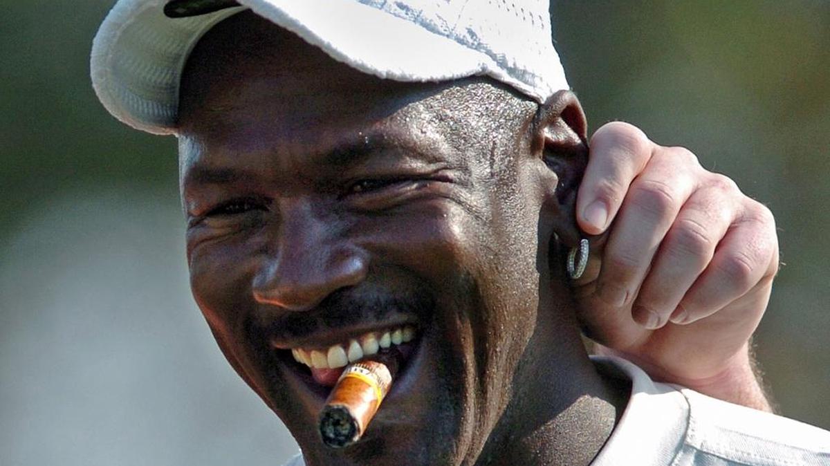 Michael Jordan at Quail Hollow golf club in Charlotte