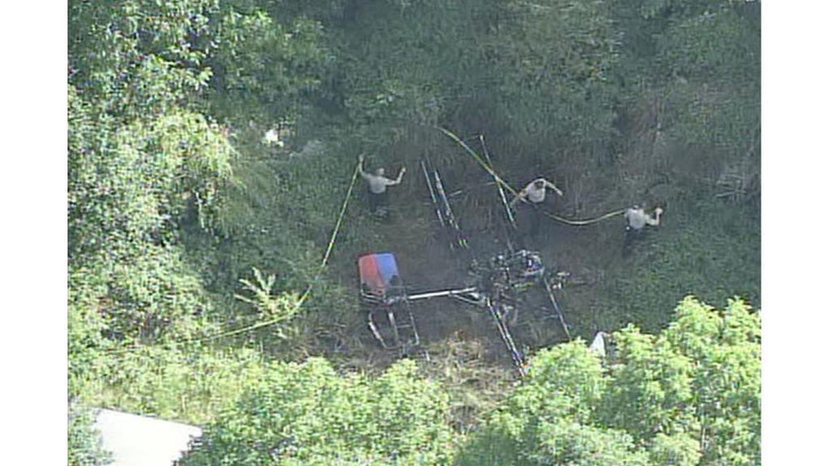 Small aircraft crashed Friday in Union County woods.
