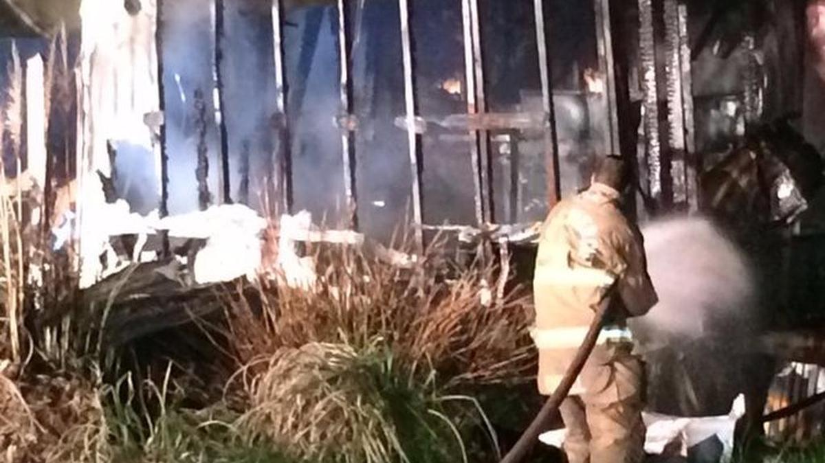 A family escaped a fire at their Gaston County mobile home early Friday.