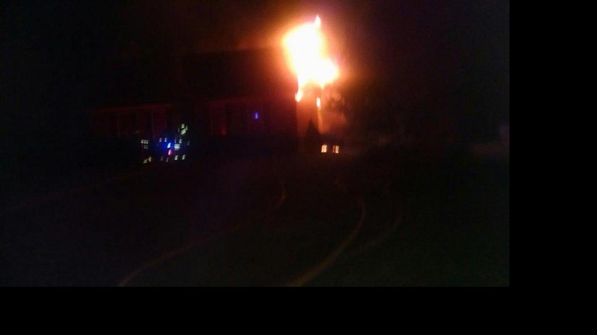 
Fire engulfs a two-story home in Gastonia on Thursday night.
