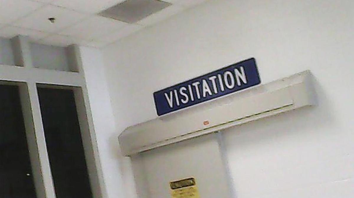 A still frame pulled from spy pen video from inside Maury Correctional Institution, a maximum security prison. The video was recorded by Andrew Foster, the Keith Corp. supervisor at Maury.