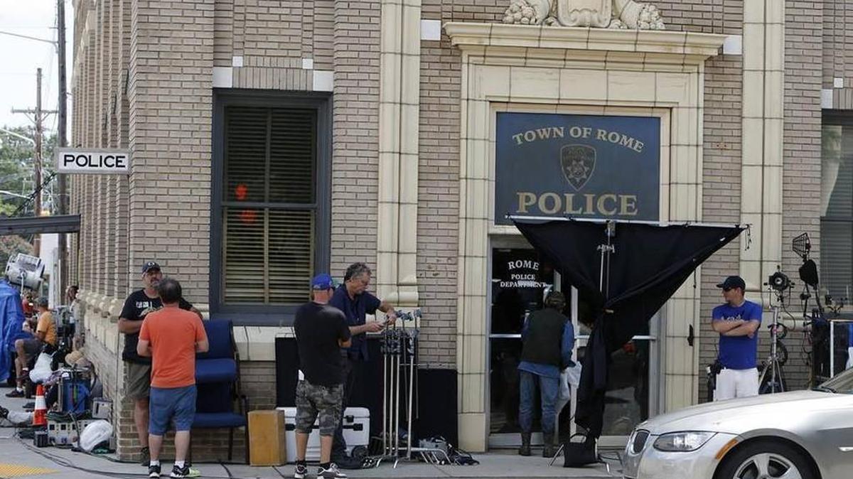 The production company making "Outcast" filmed in York last August. The filming was taking place in and around the old bank building at the corner of East Liberty and Congress streets near the York County Courthouse.
