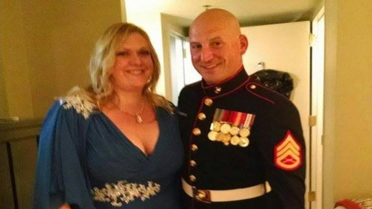 
David Wyatt, with his wife Lorri, in a photo posted on her Facebook page. “He was truly a dedicated husband and father,” said Robin Wyatt, his aunt. 
