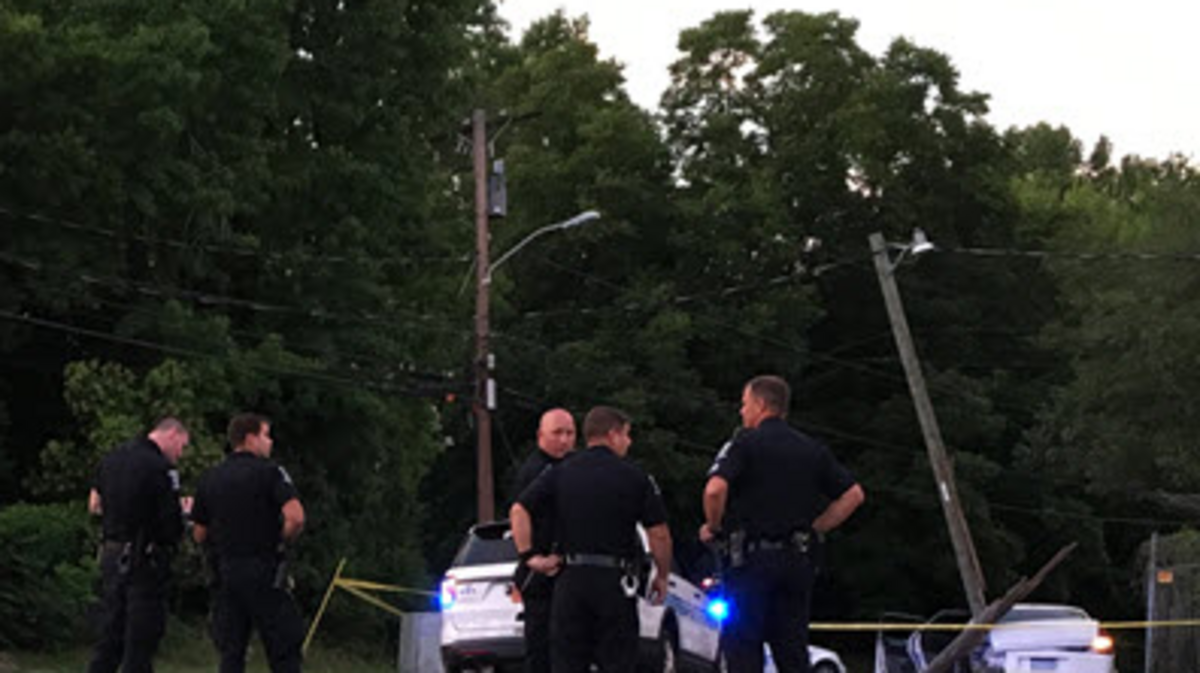 Scene of shooting