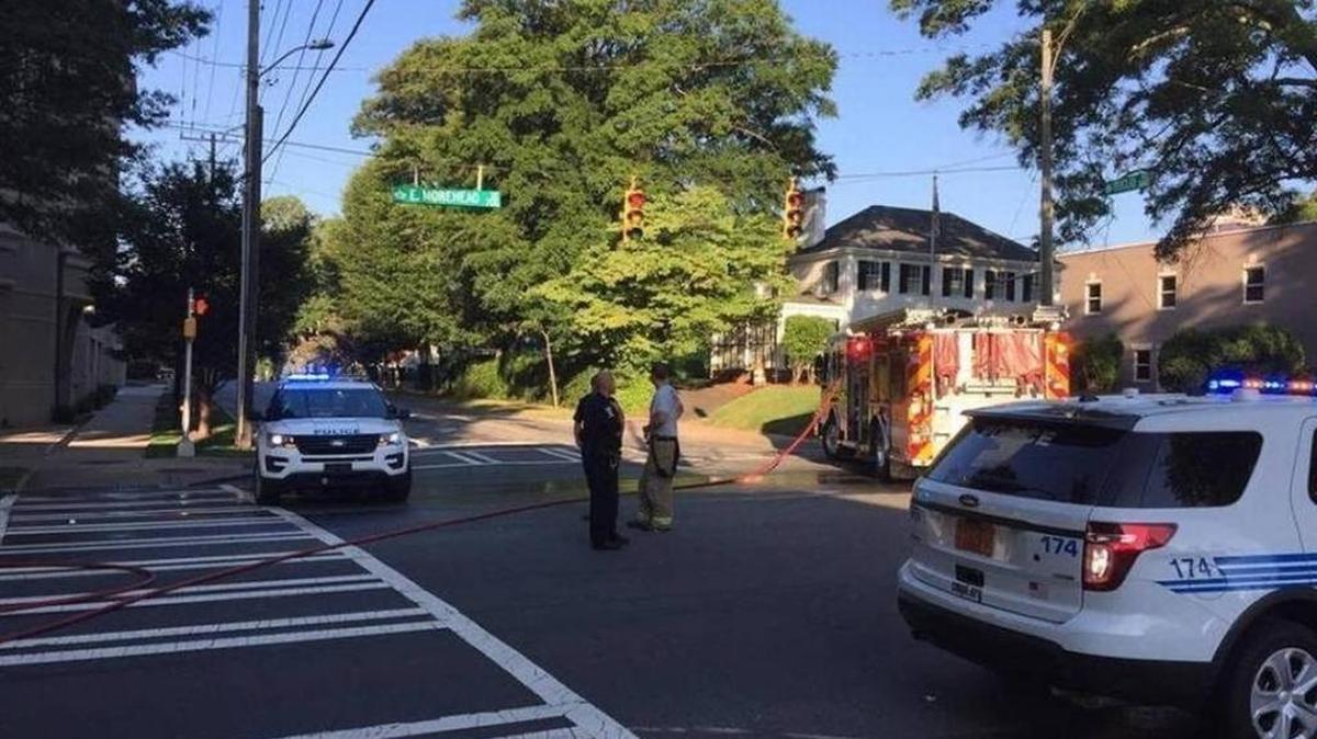 A Charlotte-Mecklenburg police officer who struck and killed a pedestrian with his police cruiser in July has been indicted by a grand jury.