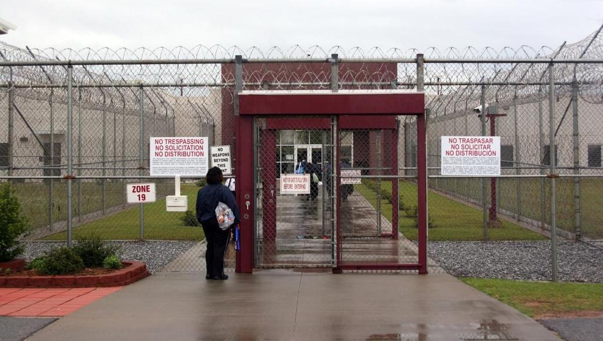 Immigration and Customs Enforcement’s Stewart Detention Center in Lumpkin, Ga