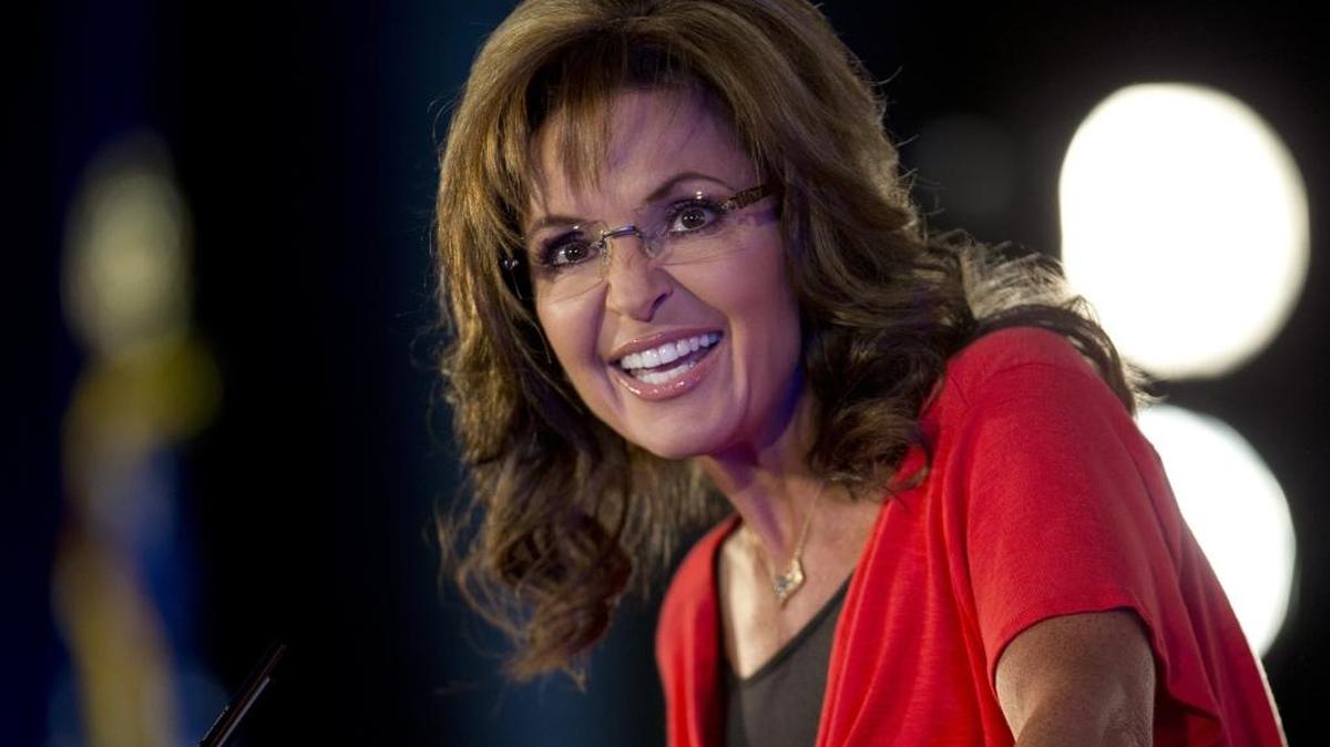 FILE - In this June 15, 2013 file photo, Sarah Palin speaks during the Faith and Freedom Coalition Road to Majority 2013 conference in Washington.