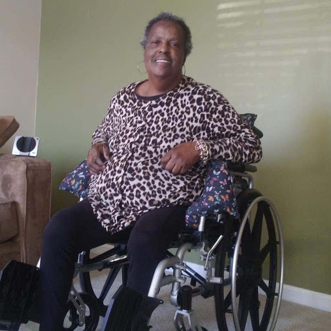 Linda Keahey said she could have been thrown out of her wheelchair if the taxi stopped suddenly.