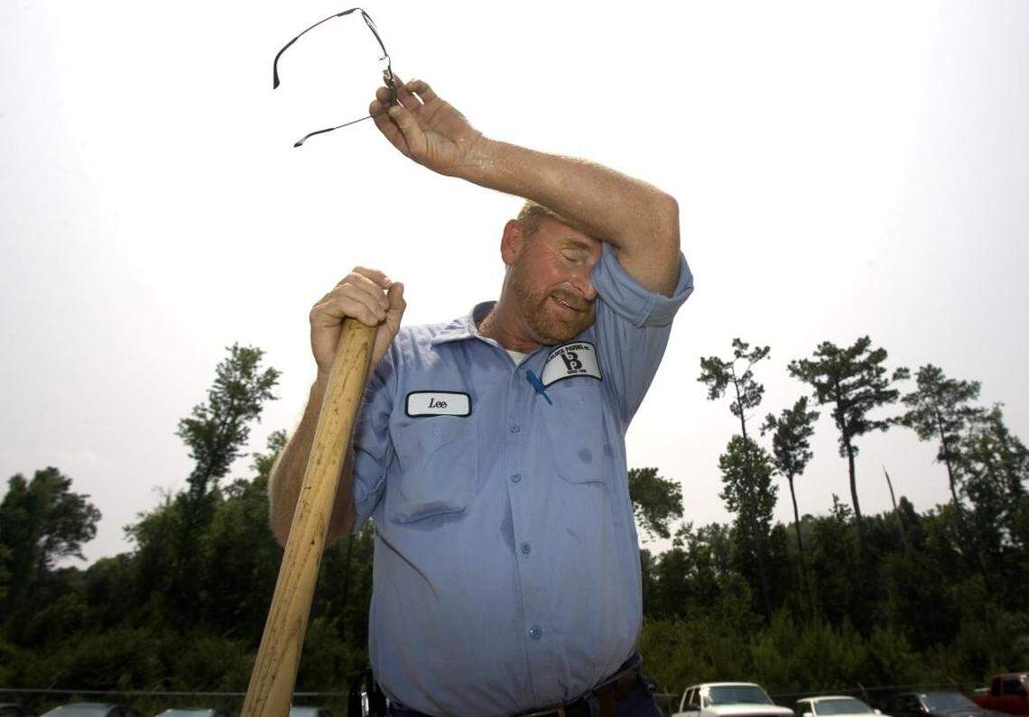 A heat advisory in in effect for many parts of central North Carolina, including Wake County, as temperatures will reach the mid-90s to near 100 with heat.