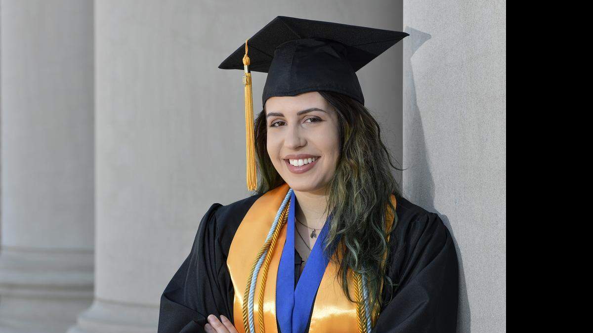 
Alex Tribo is 23 and for a while -- in her "dark period" -- believed she wouldn't live past 20. Now she's graduating from CPCC with an associates degree in science and a 4.0 GPA and in the fall is headed for UNC Chapel Hill, where she plans to pursue a degree in plant biology or physics.
