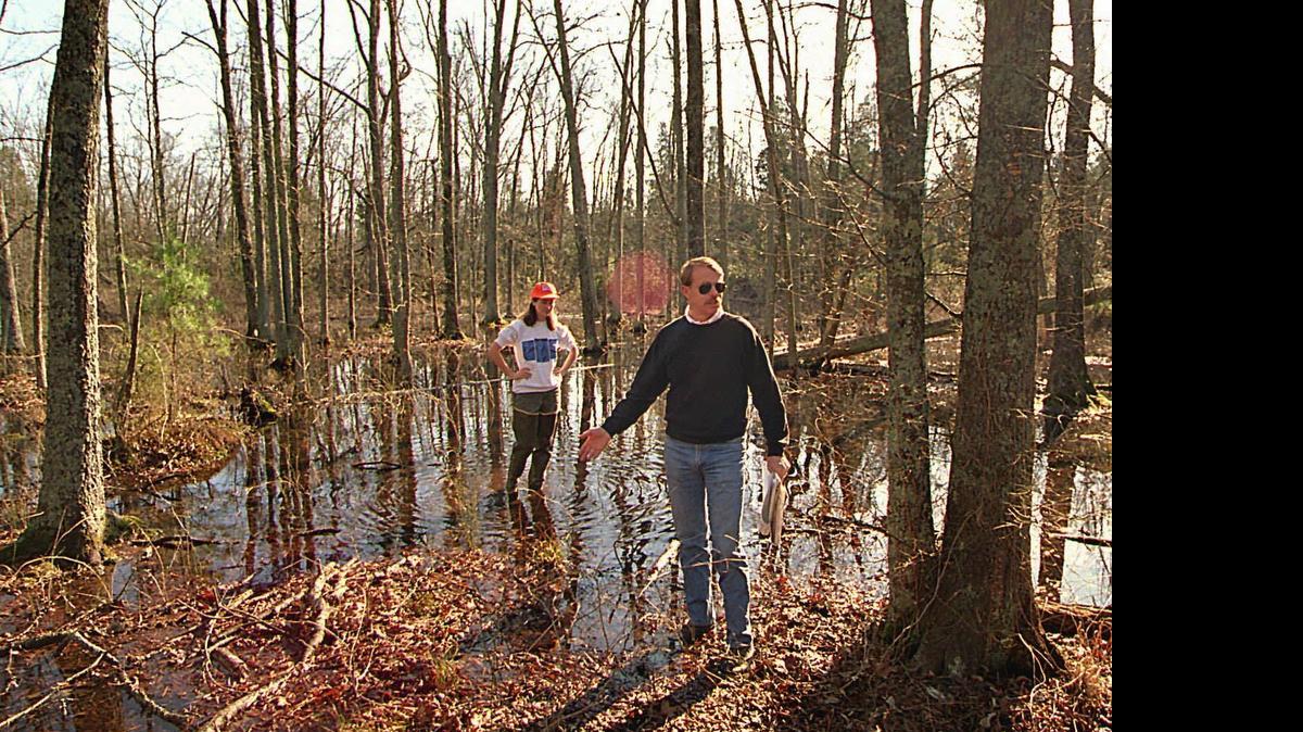 
Experts tour wetlands near Charlotte that were being considered for conservation.
