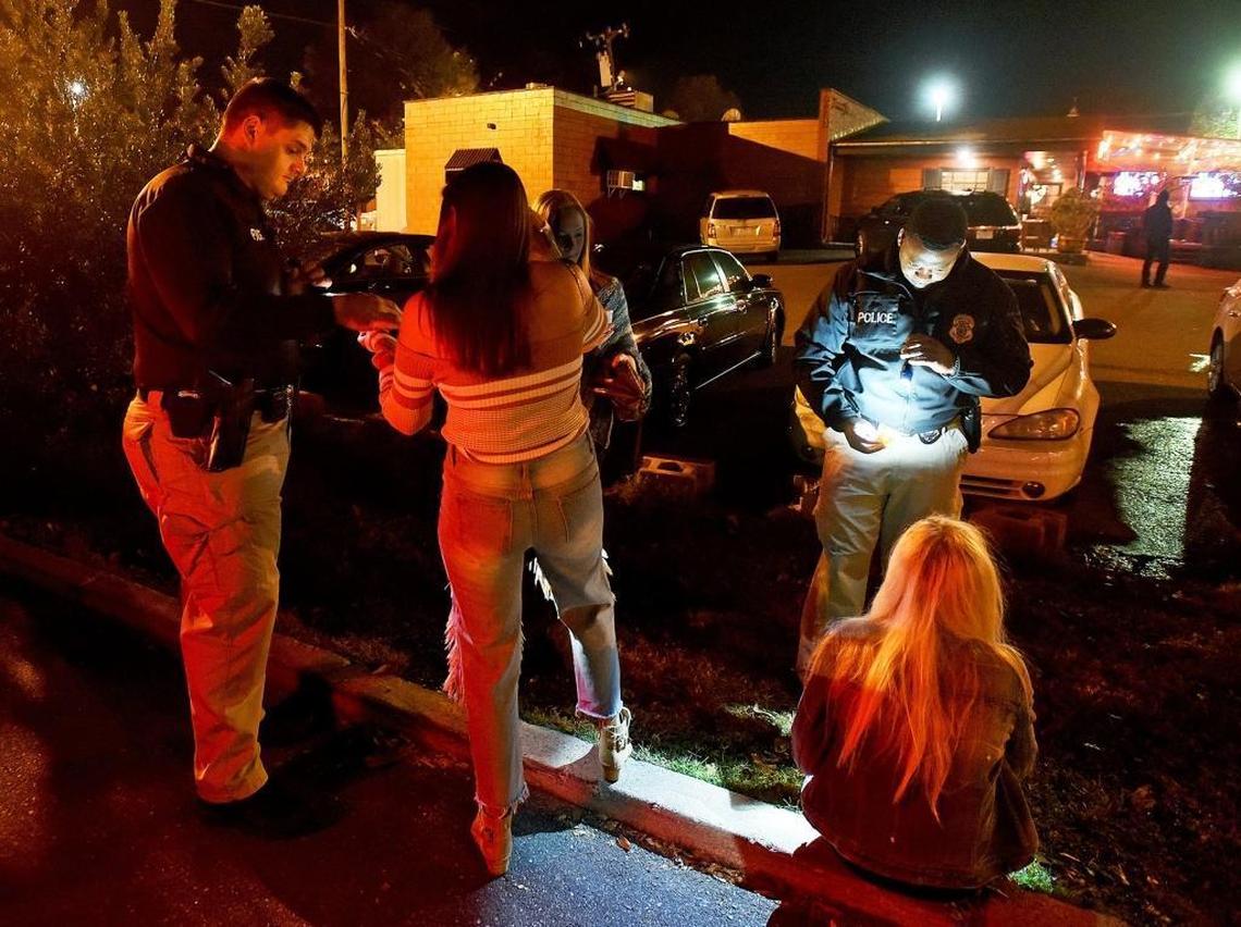 Mecklenburg County Alcohol Beverage Control law enforcement officers work late nights around Charlotte to check people leaving bars and restaurants who may be too intoxicated to drive. The officers focus on preventing impaired driving and arrange for safe drives for people too drunk to drive home.