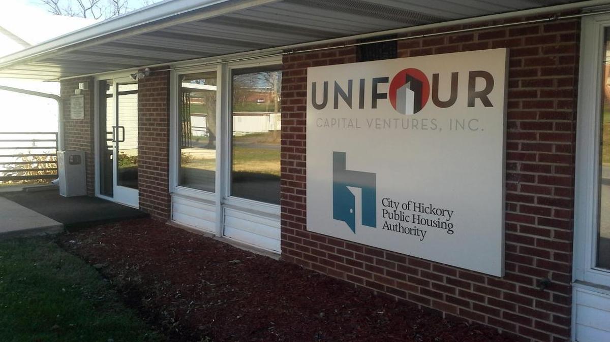 Exterior of the City Of Hickory Public Housing Authority.