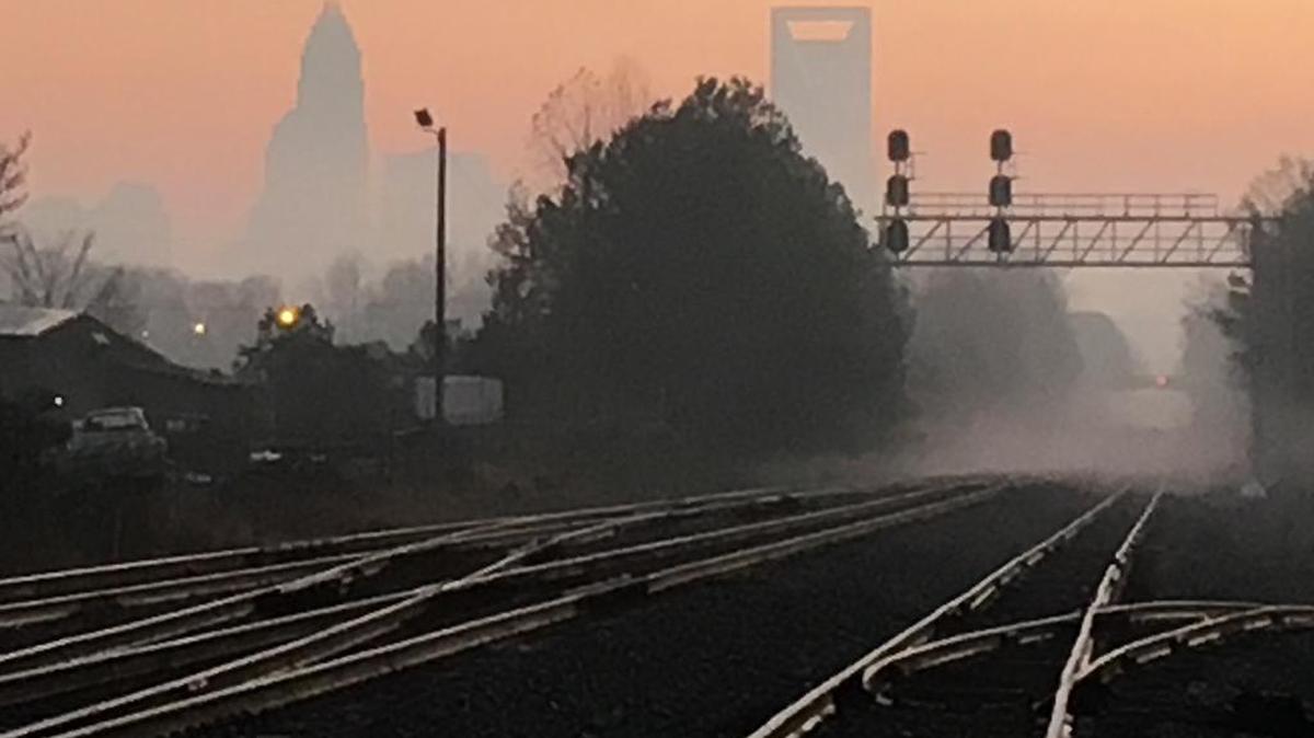 Uptown Charlotte as seen Wednesday morning from Donald Ross Road in west Charlotte