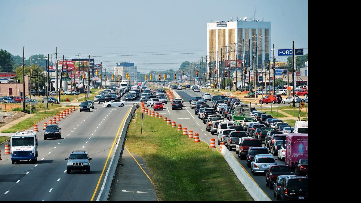 
The N.C. Department of Transportation plans to build express toll lanes on Interstate 485 and Independence Boulevard, starting in 2017.
