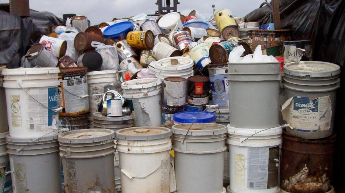 A file photo of hazardous waste.