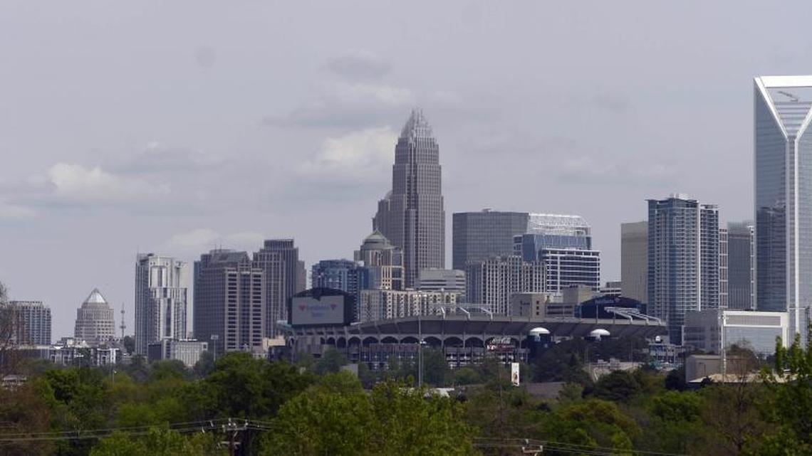 Charlotte’s skyline, seen in this 2017 photo, is clear more often than it was a decade earlier, when air pollutants obscured views.