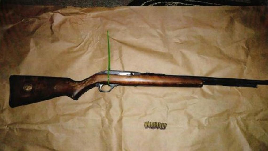 Prosecutors say they found the rifle Justin Sullivan used to murder John Bailey Clark in the crawl space of the Sullivan home in Morganton