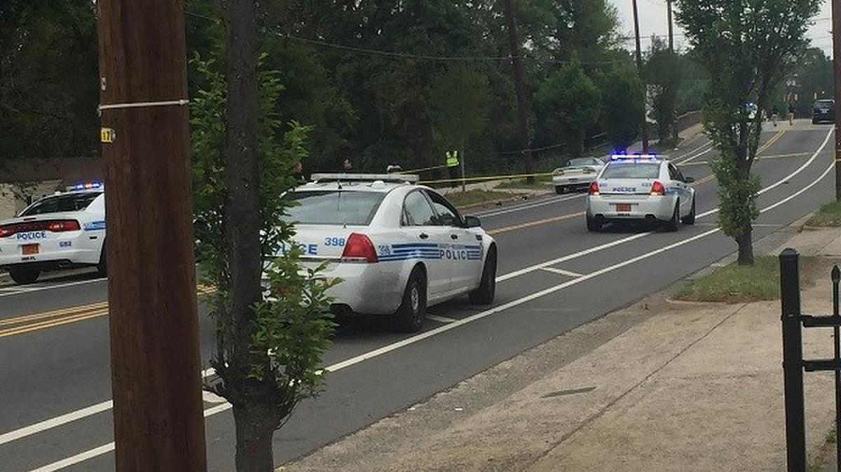 A bicyclist died in a collision with a vehicle in the 1900 block of Remount Road Saturday afternoon, police said
