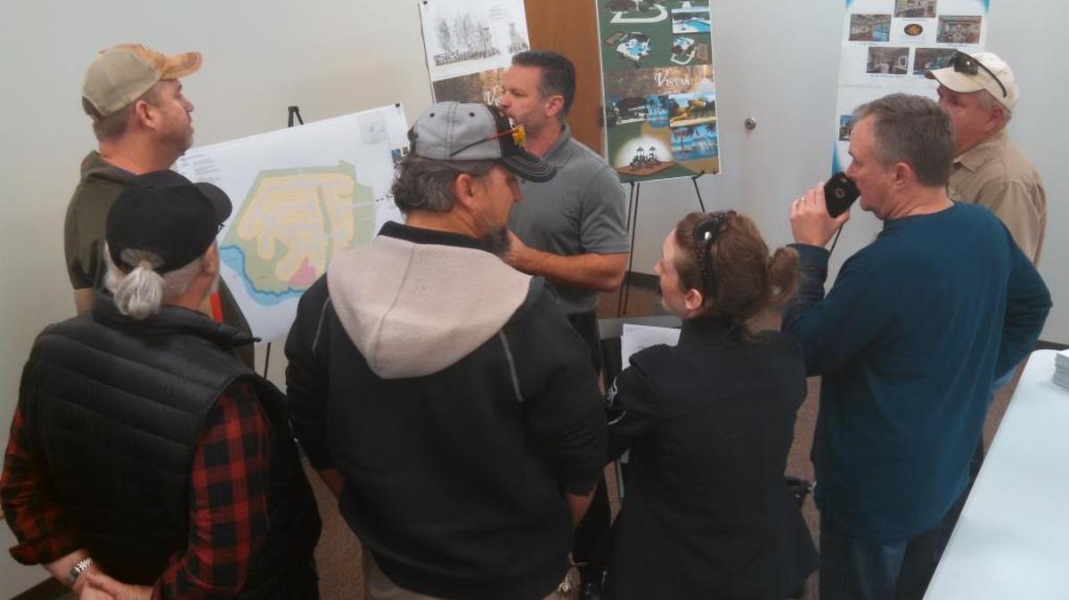 Residents attended a public informational meeting Wednesday about a 180-acre subdivision proposal across the intersection of S.C. 274 and Pole Branch Road in Lake Wylie.