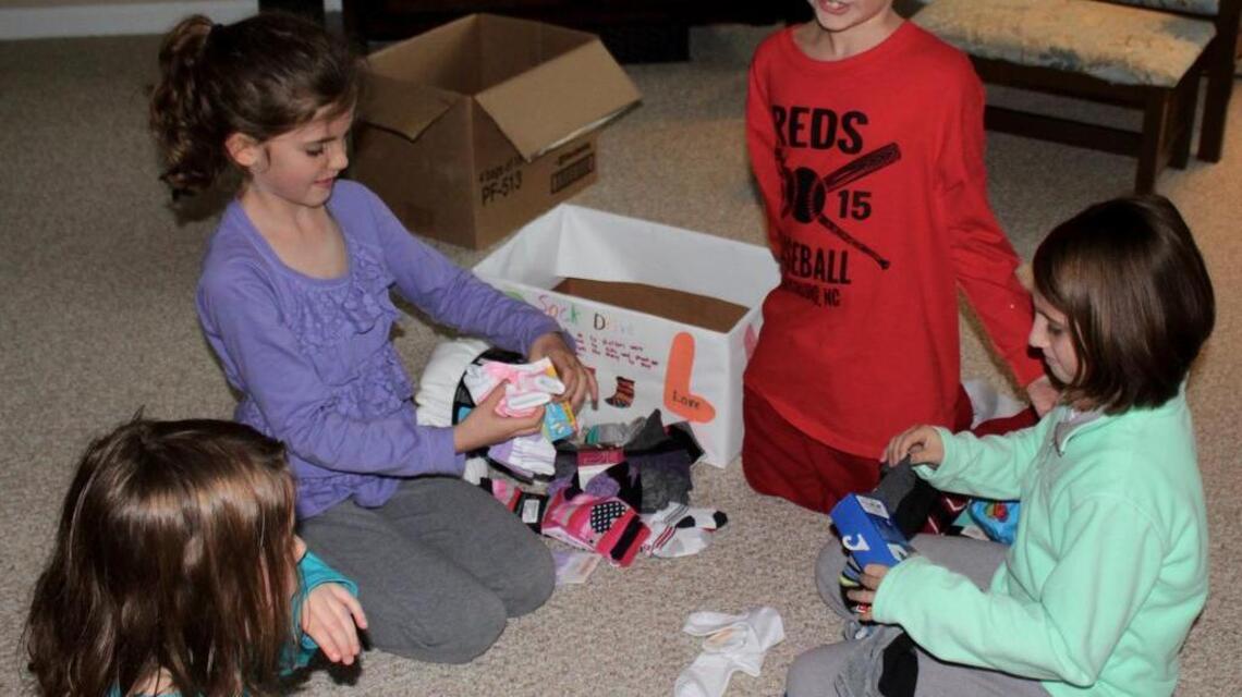 Spare a pair for holiday sock drive