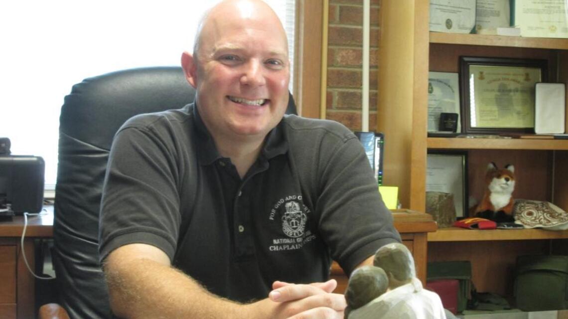 Mount Pleasant pastor also does duty as National Guard chaplain