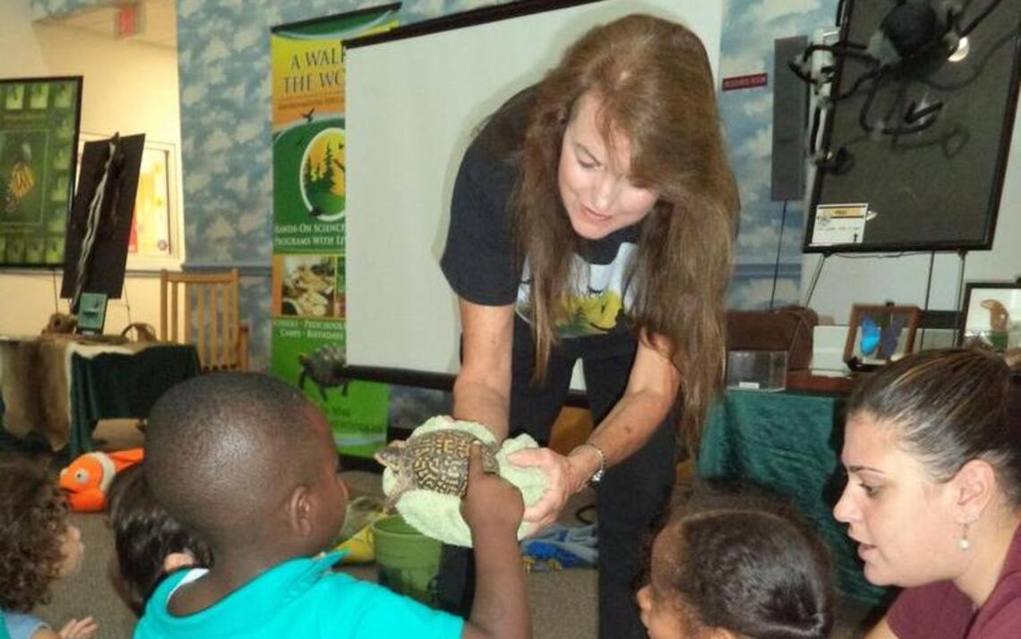 Naturalist brings mobile classroom to thousands of children