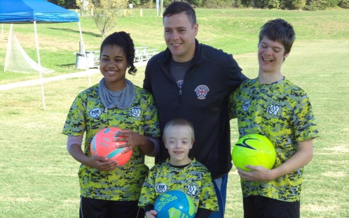 Now children with disabilities can play soccer