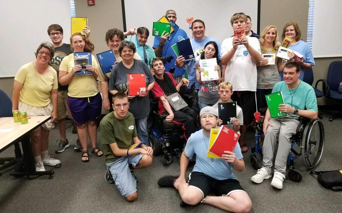 Aktion Club of Lake Norman donates school supplies