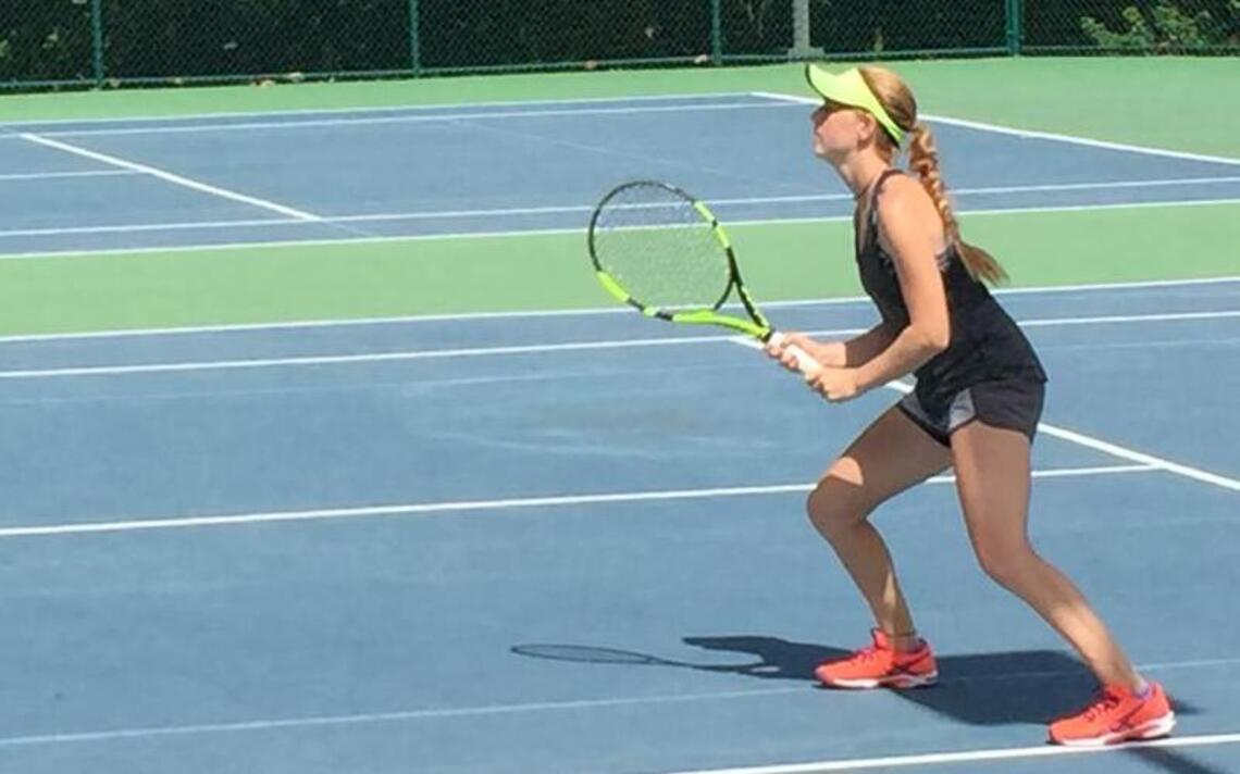 Olivia Archer becomes a game-changer on the tennis court