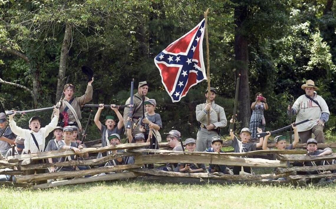 Campers relive the Civil War to learn history and have fun