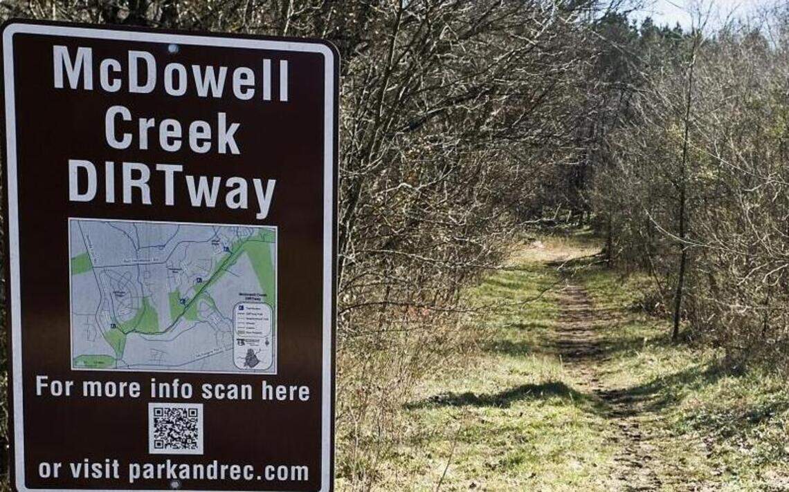 DIRTway allows use of land designated for future greenway in Huntersville