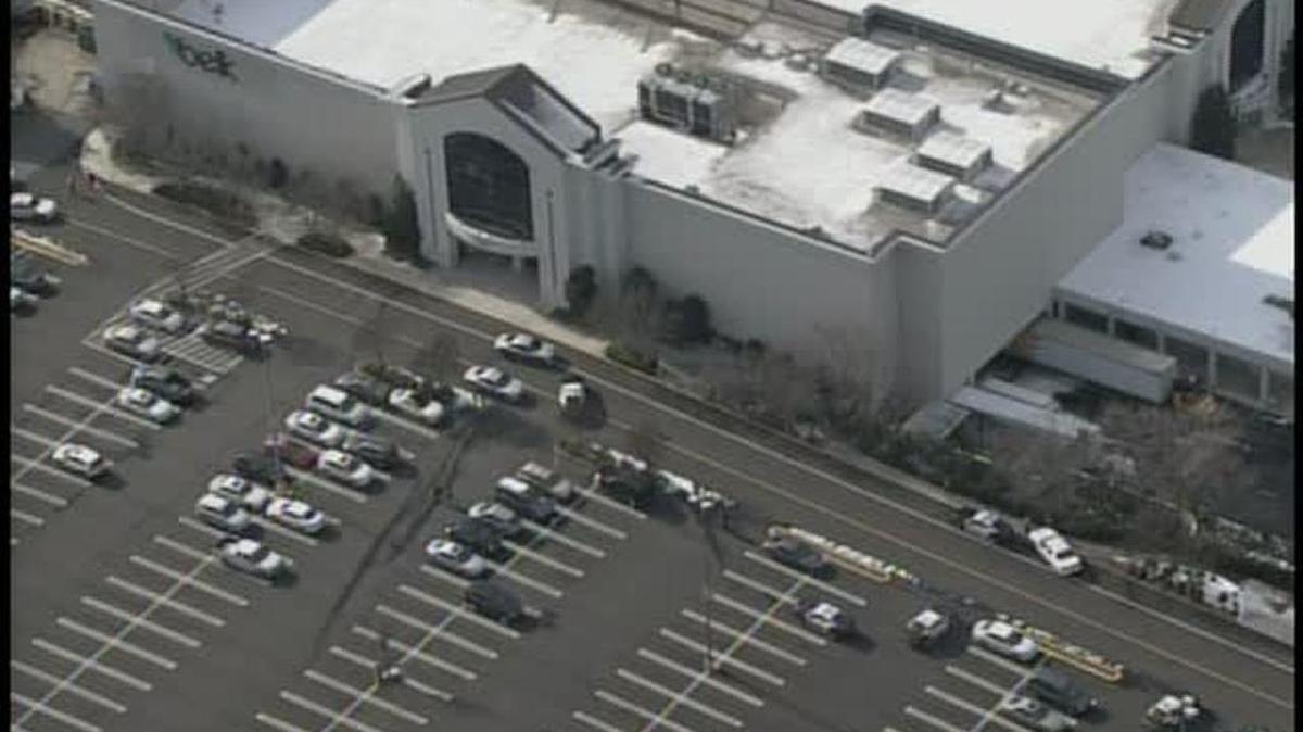 A heavy police presence was at Eastridge Mall in Gastonia on Monday afternoon after