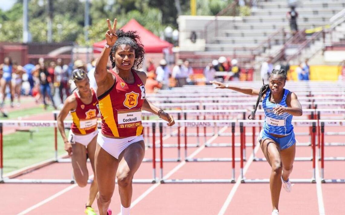 This season’s finest: Anna Cockrell running in championship form, again