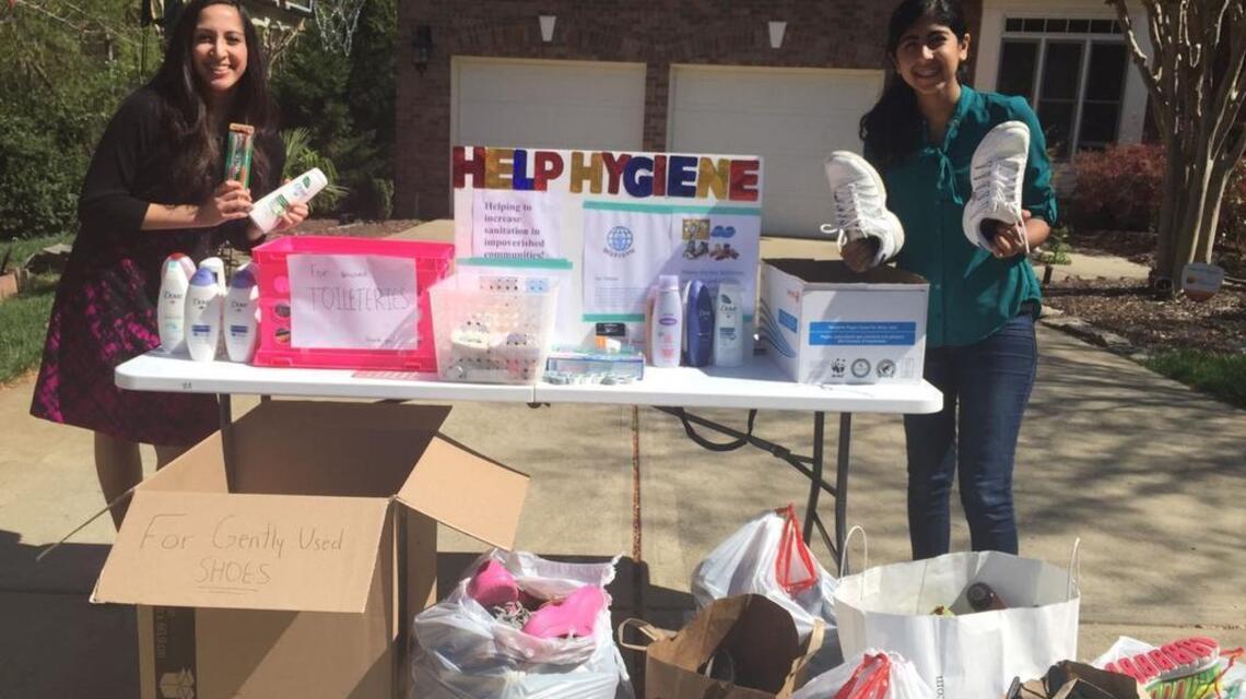 Join 2 teens to get hygiene supplies to impoverished communities