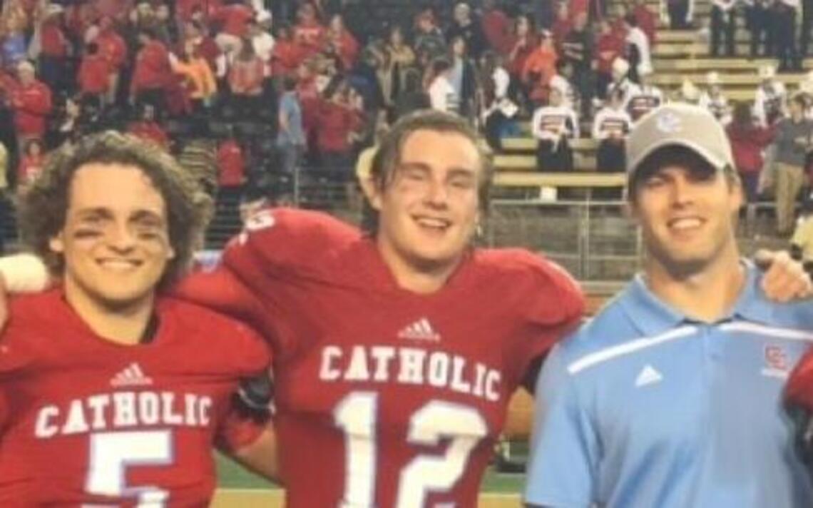 Brain tumor can’t sideline Charlotte Catholic football coach Tucker Windle