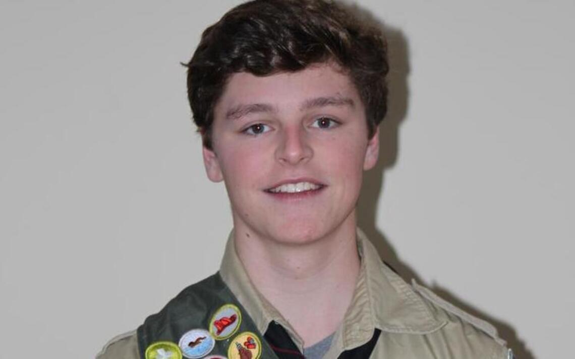 Eagle Scouts who earned rank in December 2016