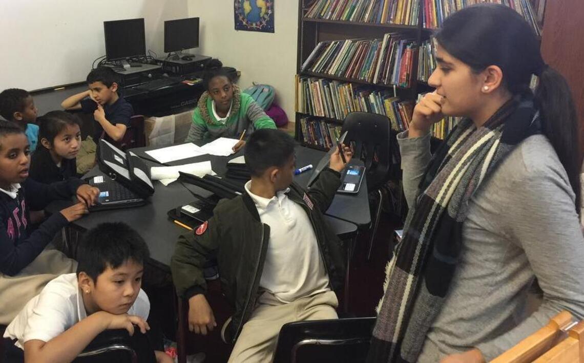 Shreya Mantha, 16, believes in magic — the magic in empowering young girls