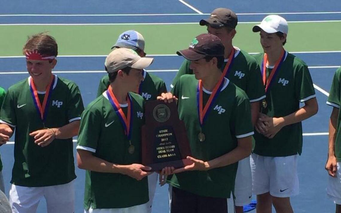 This season’s finest: Myers Park tennis team scores a perfect season