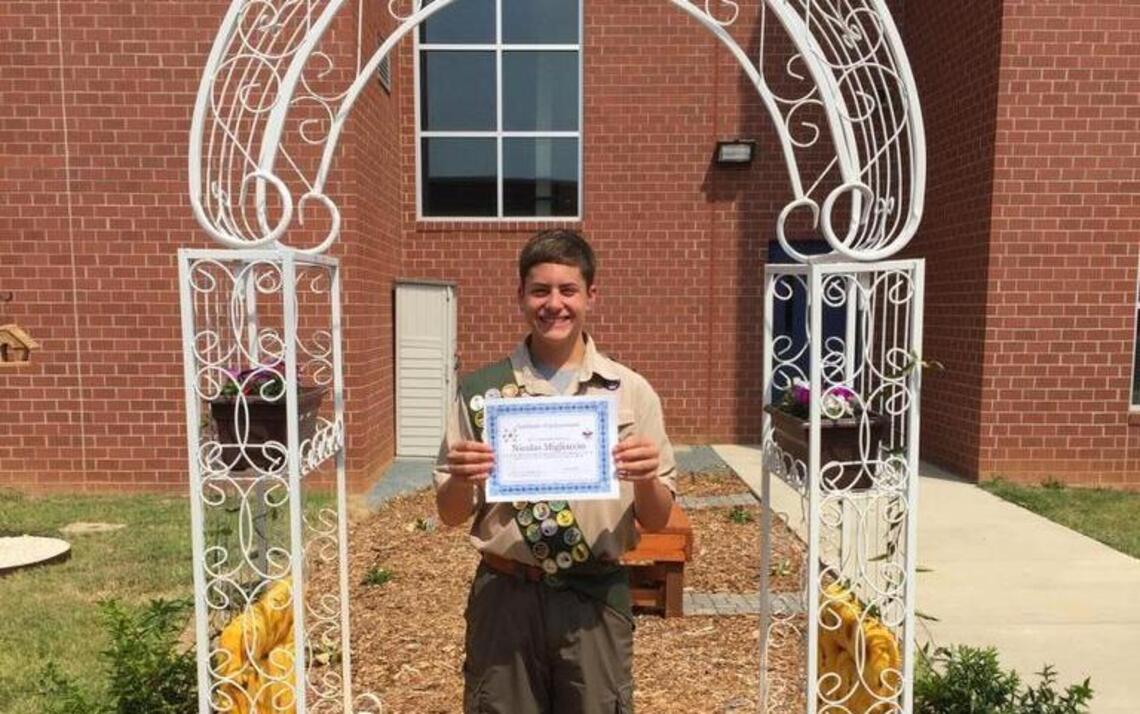 The area’s most recently named Eagle Scouts