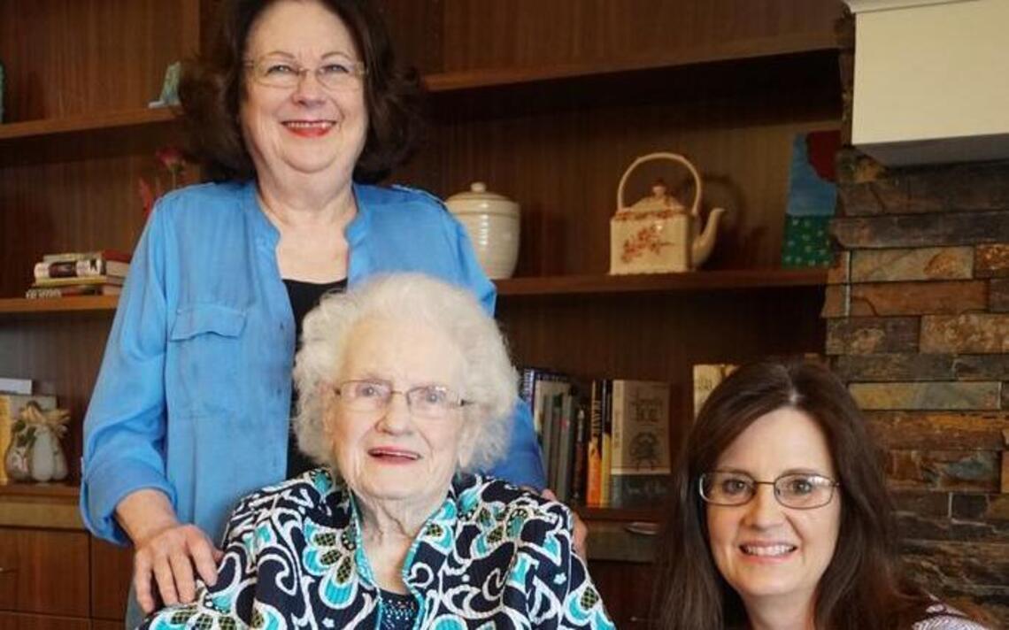100-year-old celebrates now; plans for a new pair of shoes at 105