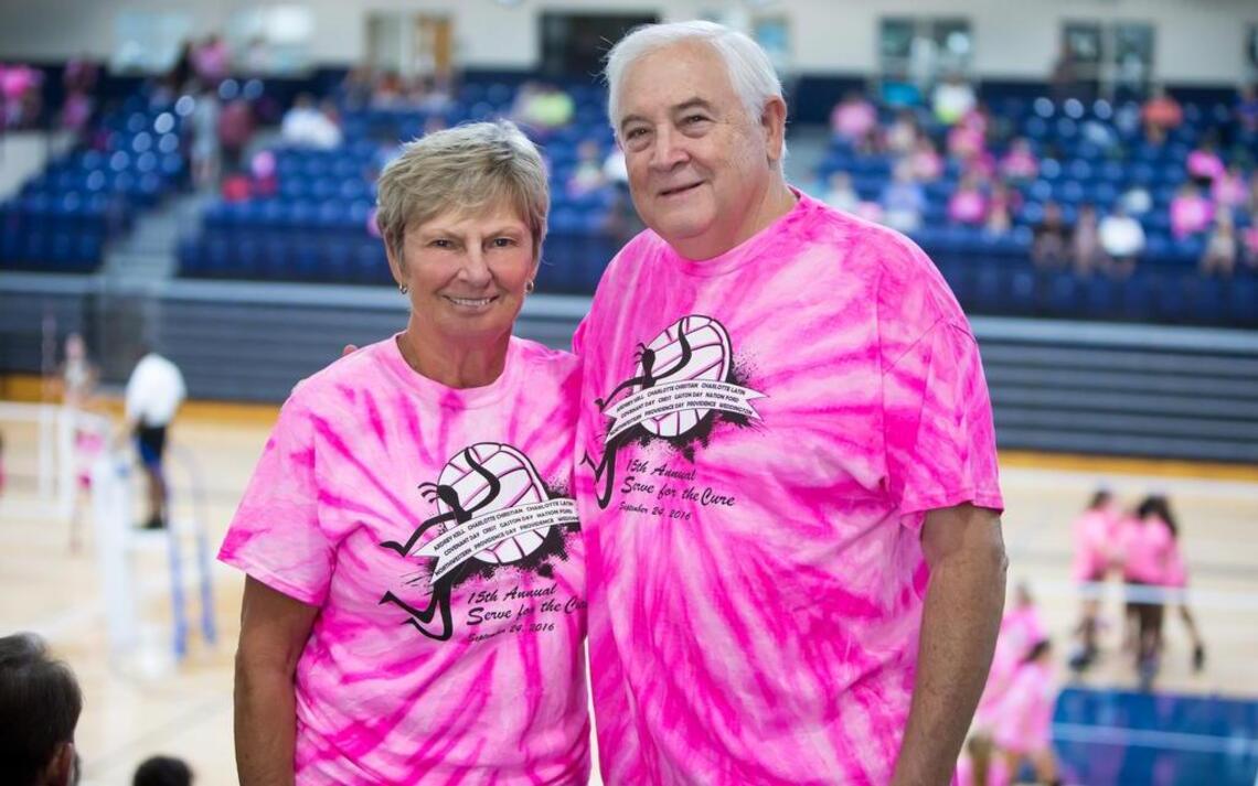 This season’s finest: Volleyball teams Serve for the Cure for breast cancer