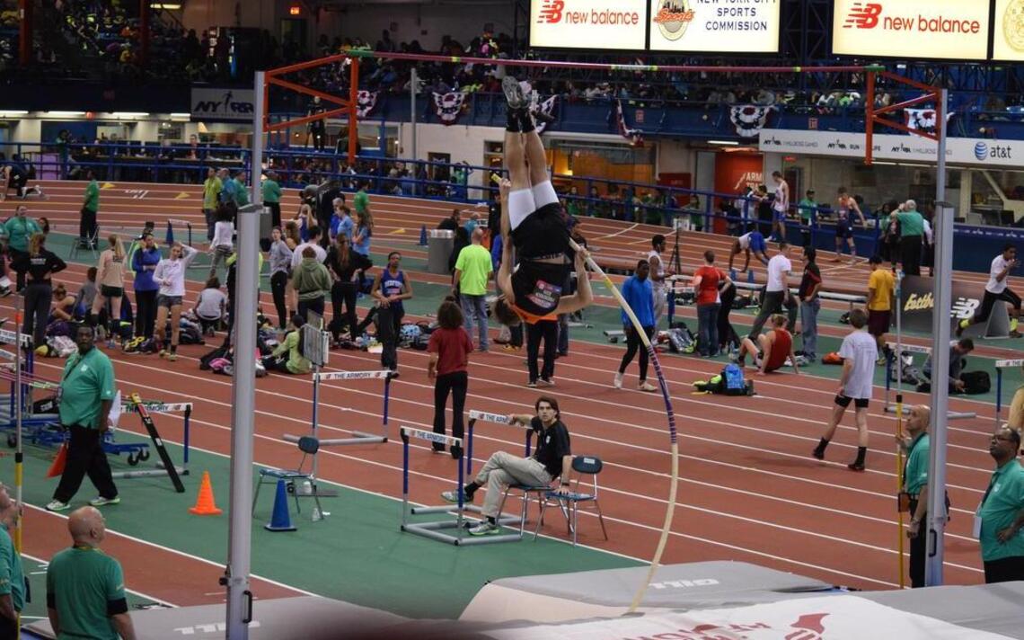 Marvin Ridge pole vaulter aims for new heights